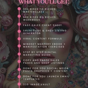 She Rises to Riches | A Combination of Manifestation & Digital Product ...