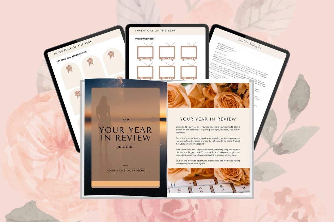 2025 New Year New You Journal Reflect Reset And Recharge For The