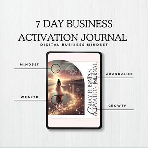 Diario de Activación Empresarial de 7 días: Indicaciones diarias, afirmaciones y rituales de activación de la riqueza para la abundancia y el éxito / Manifiesta tu riqueza