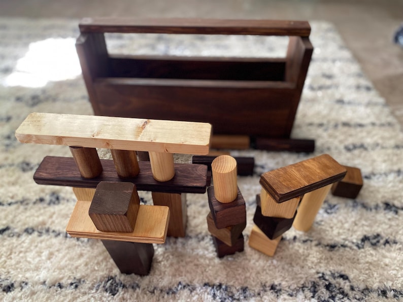 Handcrafted Wooden Blocks – Timeless Fun for Play and Creativity! - Etsy
