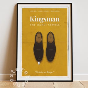 Kingsman Movie Poster: Home Wall Decor (Digital Download)