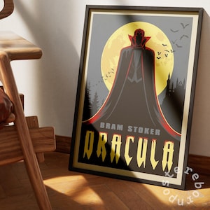 Dracula | Dracula Poster | Vampire | Movie | Print Gift | Vintage Poster | Home Decor | Wall Decor | Premium Print Art | Digital Poster