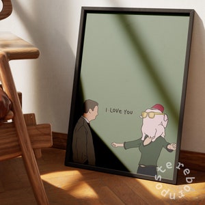 Friends Sitcom Poster: Funny Turkey Scene (Digital Download)