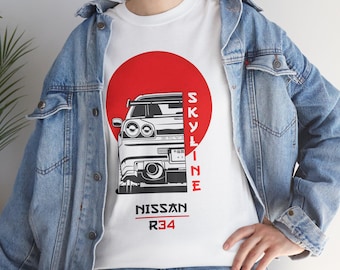 Nissan GT-R R35 Graphic Tee: Japanese Supercar Shirt - Etsy
