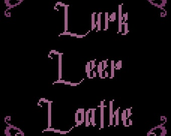 Lurk Leer Loathe Gothic Subversive Sampler