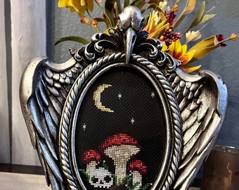 Death 'Shrooms Digital Cross Stitch Pattern