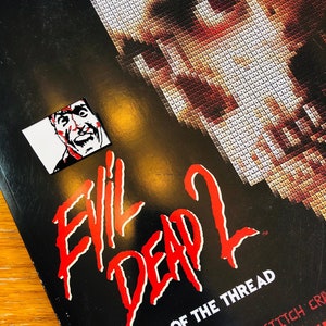 Evil Dead 2: The Book of the Thread Cross Stitch Pattern Book