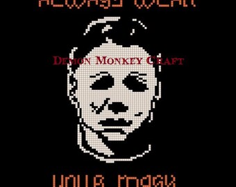 Always Wear Your Mask Digital Cross Stitch Pattern