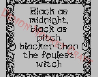 Citazione dal film Legend Digital Cross Stitch PATTERN