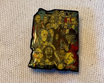 Multiple horror movie characters needle minder