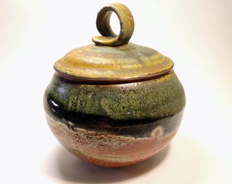 陶器製の蓋付き瓶 - Etsy 日本