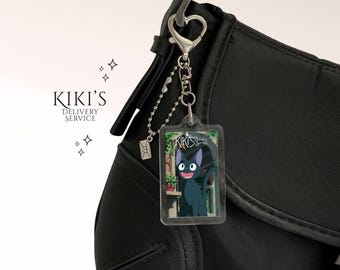 Custom Kiki's Delivery Service Inspired Keychain, Anime Bag Charm