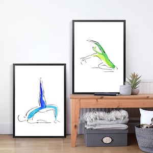 Mermaid on the Wunda Chair Pilates Art Print, Pilates Gift, Pilates Studio Decor, Inspiration Art, Gifts, Pilates Inspiration image 3