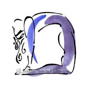 Camel Pose - Yoga Art Print | Yoga Gifts, Yoga Studio Decor, Yoga Inspiration, Inspiration Gifts, Gift, Inspiration Art