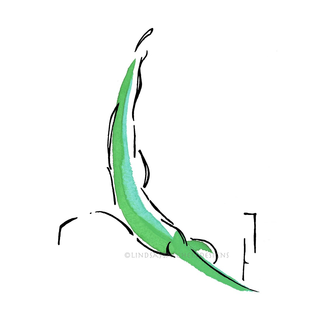 Grasshopper on Ladder Barrel Pilates Art Print, Pilates Gift