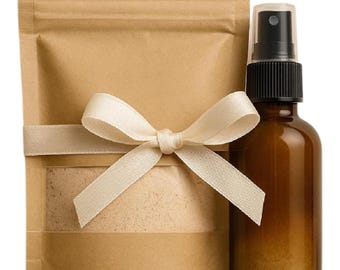 Brume d’ambiance & Poudre parfumée magique | Parfum de Grasse | Base végétale haut de gamme | Bicarbonate de soude