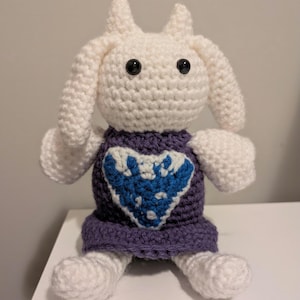 Royal Goat Mom Crochet Plush