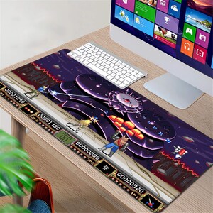 Contra Hard Corps Reloaded Mouse Pad XXL, Aseprite Art Design Desk Pad Large, Konami Video Game Desk Mat Long, Keyboard Computer Laptop Mat image 2