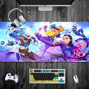 Valorant Gaming Mouse Pad XXL, Valoranta Gaming Desk Pad Large, Tenz play mat, Gamer Desk Mat Oversize, Gamer Gift, Boyfriend Gift
