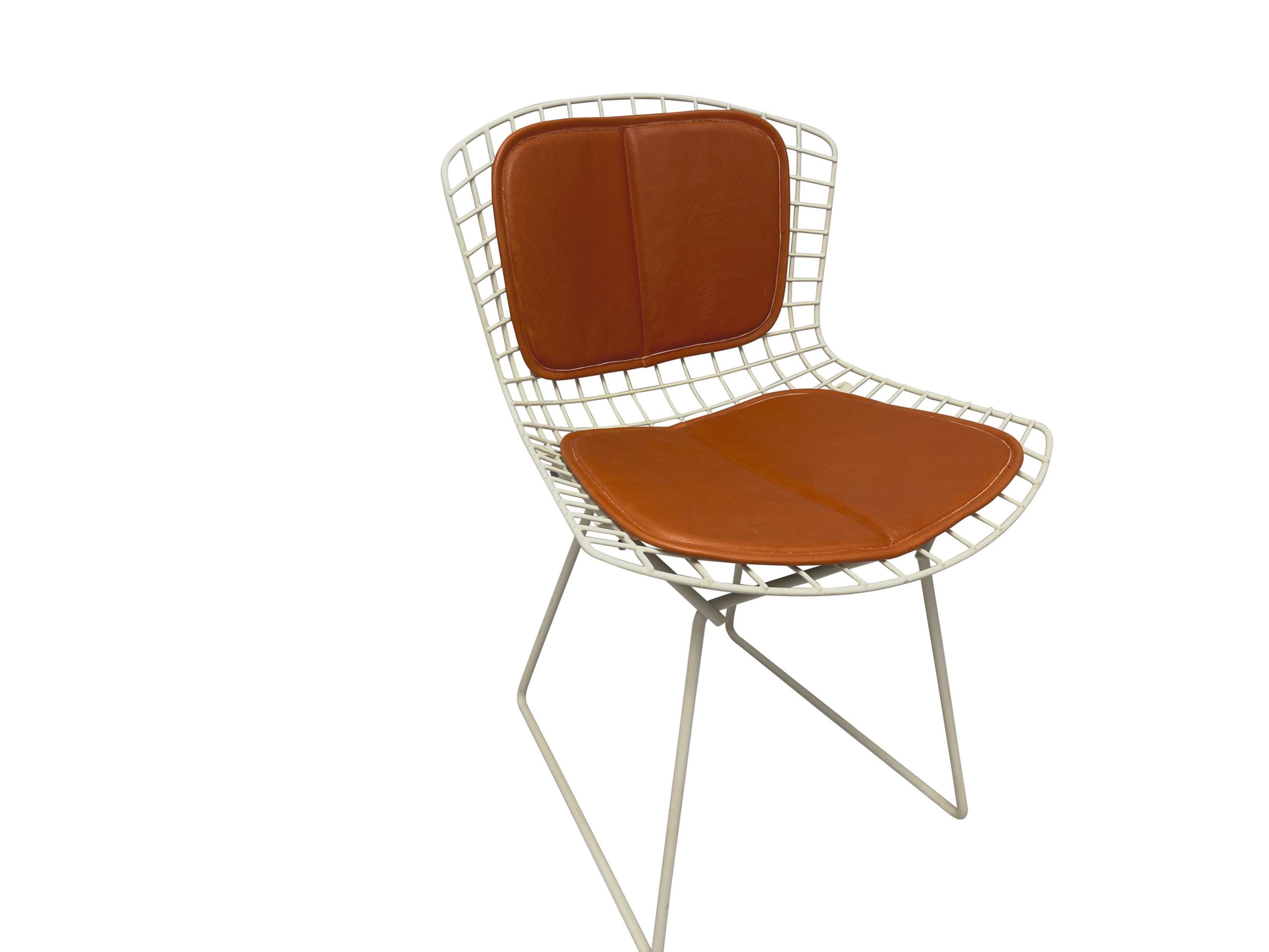 Leather Seat Knoll Bertoia Seat Pad Bertoia Inspired, Genuine