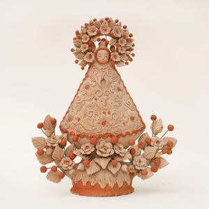 Virgen de barro/ virgende juquila/ virgen Mexico /virgen de barro de Oaxaca