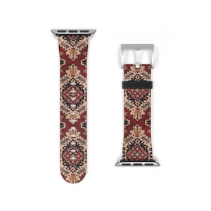 Anatolian Carpet Pattern Apple Watch Bands