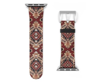 Anatolian Carpet Pattern Apple Watch Bands