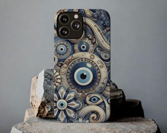 Luna's Guard: Evil Eye Talisman Phone case for iPhone 17 Pro Max 16 15 14 13 12 11