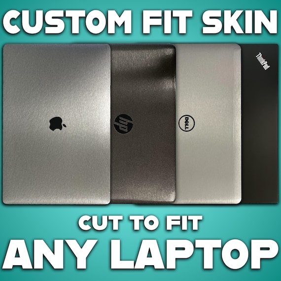 Custom Skin for Any Laptop - Cut to Order - Metallic Vinyl Matches Factory Color - Dell, HP, Lenovo, Apple, Surface, Chromebook