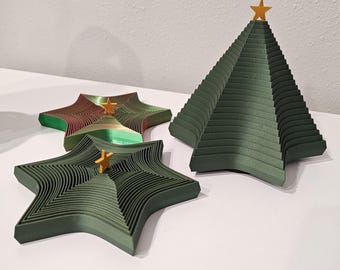 Christmas Tree Fidget Toy with Stand