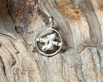 Cherry Pendant in Sterling Silver RF724