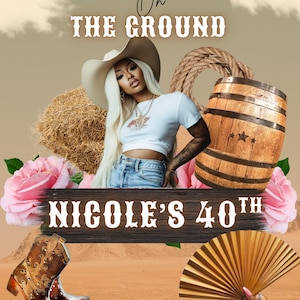 Boots on the Ground Rodeo Party PNG | Western Cowboy Digital Graphic | Country Event Clipart | Instant Download