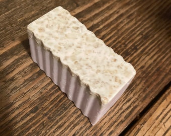 lavender oatmeal shea butter soap