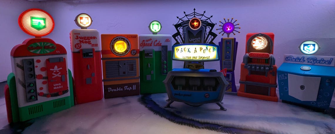 COD Zombies Perk Machine Entire Collection - Etsy