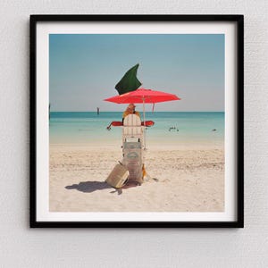 On Duty / Miami Beach Lifeguard Towers / Art Deco / Film Photography / Digital Prints / Fine Art / Home Decor / South Beach / Kodak Gold