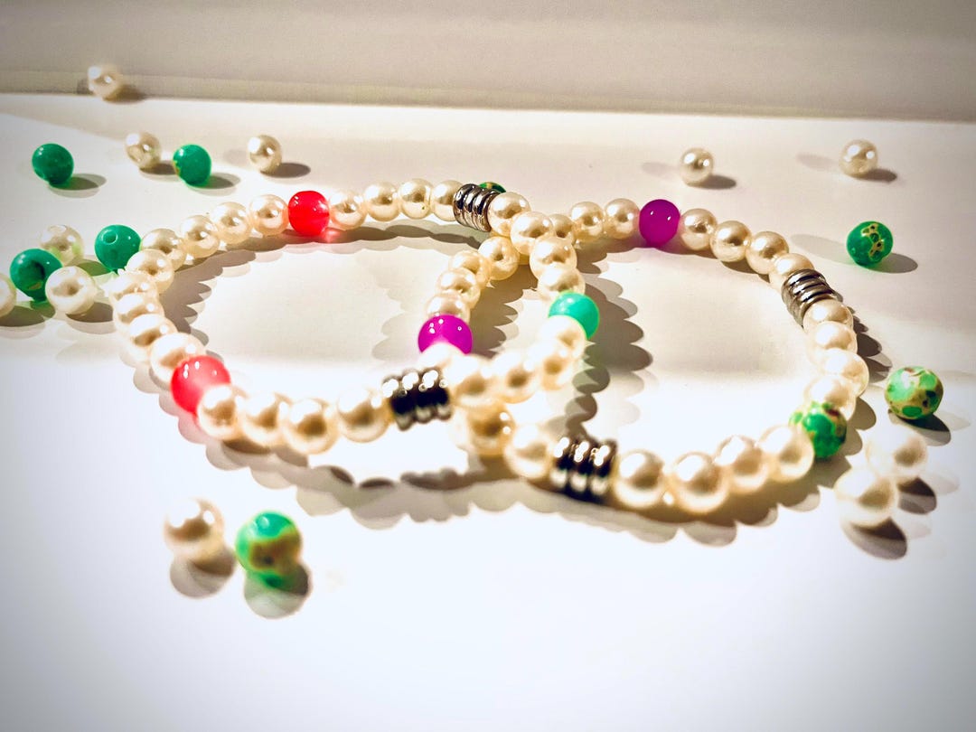 Classic Pearl Bead Bracelet - 5mm main image 1