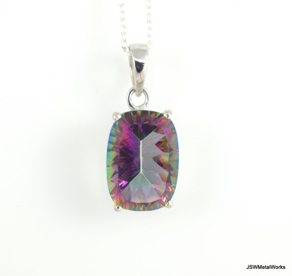 Mystic quartz necklace best sale