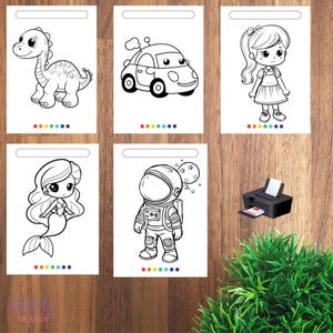 Printable Coloring Pages For Kids. 78 pages printable pdf drawings, printable activity coloring , prind friendly coloring book