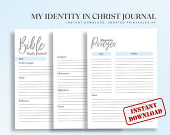 Bijbelleesplanner, dagelijks devotional journal, religieus cadeau, christelijke planner, organisator geloof