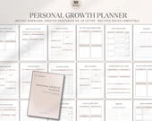 Personal Development Planner, Goal Setting Journal, Daily Organizer, Productivity Tracker, Self Improvement Notebook