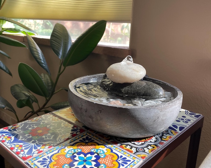 2-Tiered Tabletop Fountain