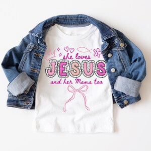 Love Like Jesus Kids Shirt, Jesus Loves Me Toddler Shirt, Christian Faith Tee for Girls, Bible Verse Youth Shirt, Church Outfit