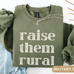 Raise Them Rural T Shirt, Homeschooling Mom Gift, MAHA Country Mama Small Town Farm Wife Tee, Ranch Life Mother&#39;s Day Tee, Homestead T-shirt