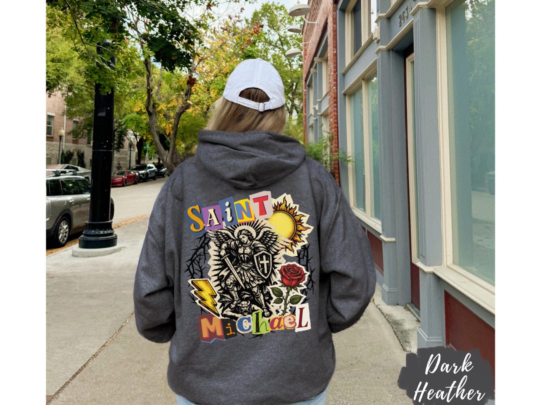 Saint Michael the Archangel Catholic Hoodie, St Michael Christian