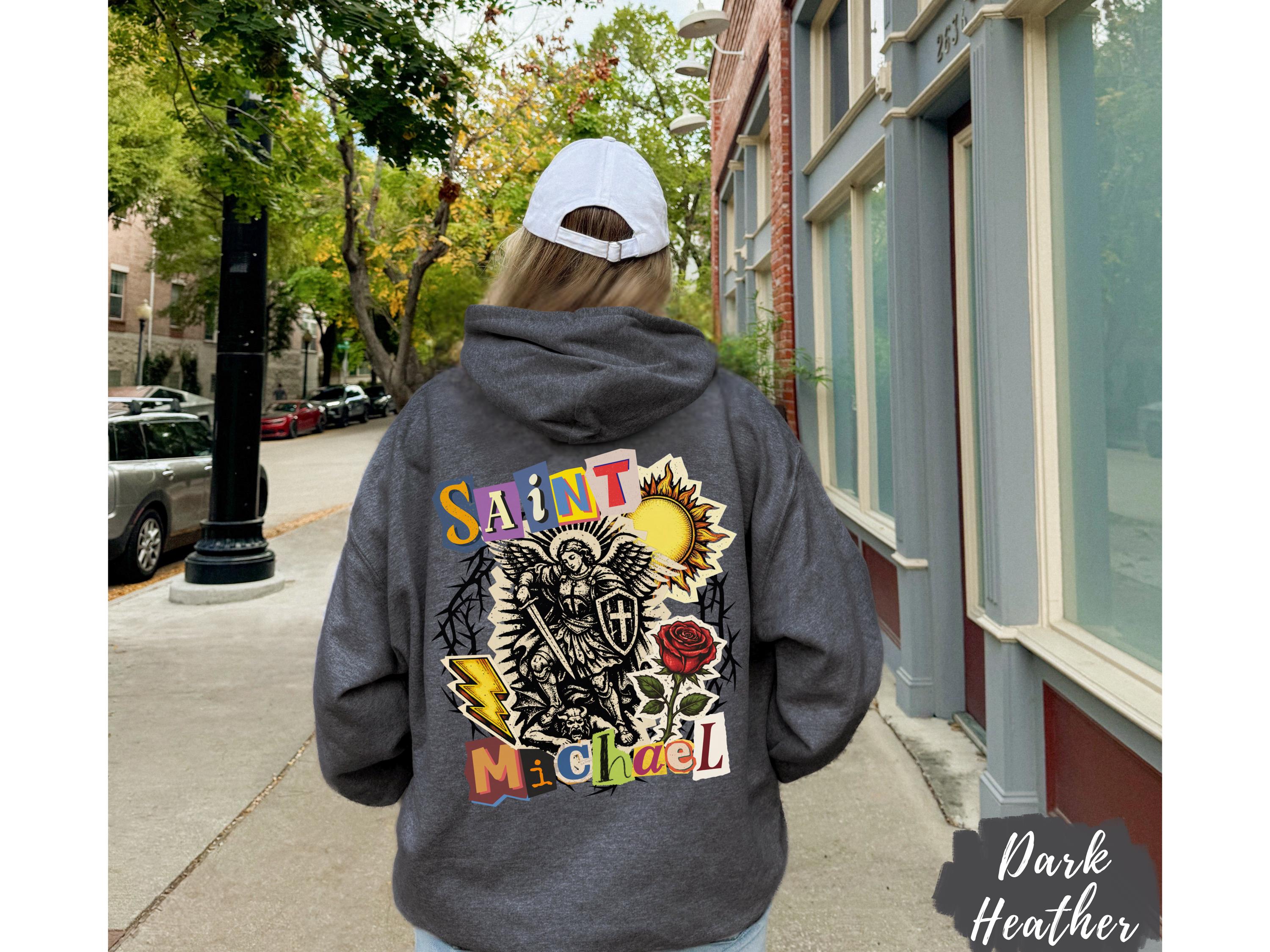 Saint Michael the Archangel Catholic Hoodie, St Michael Christian