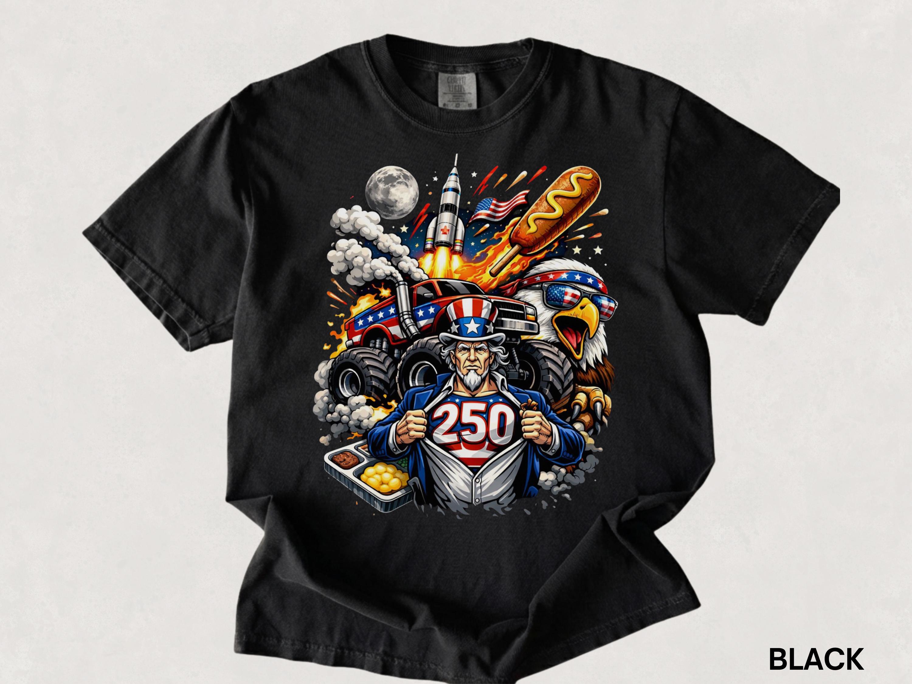 Funny Americas 250 Year Anniversary Comfort Colors USA Shirt
