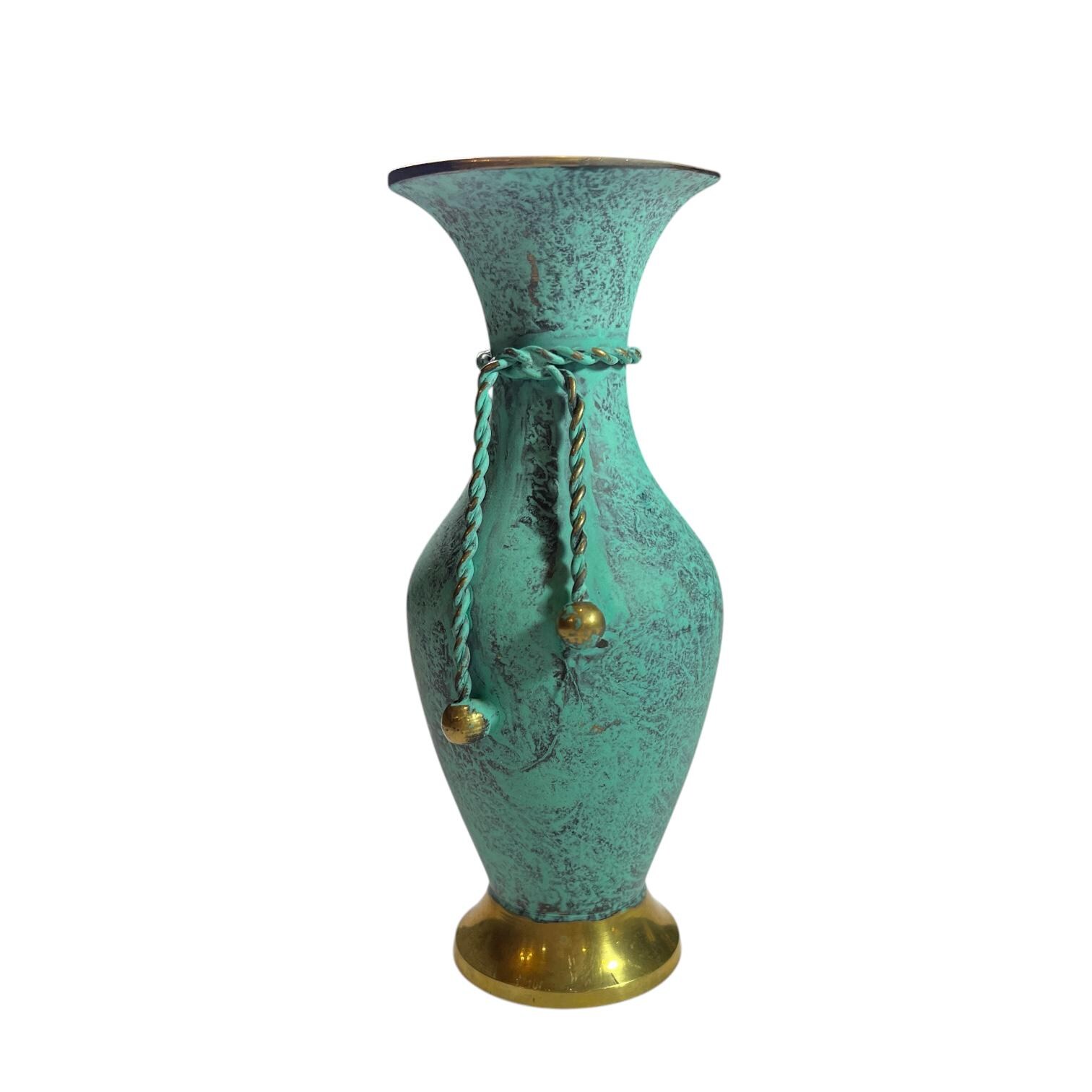 Vintage Art Deco Tall Vase - Etsy