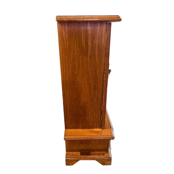 Vintage 80s Jewelry Armoire: for Necklaces, Rings and Drawer. View 2