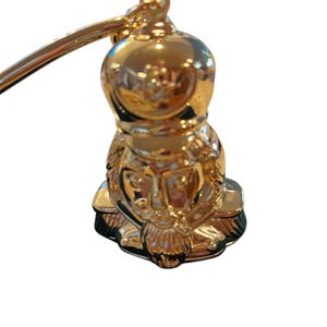 Vintage Brass Christmas Toy Soldier Candle Snuffer made by Godinger. New in the Box.