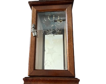 I Love the 80s! Beautiful Vintage Jewelry Armoire for Necklaces from the 80s!